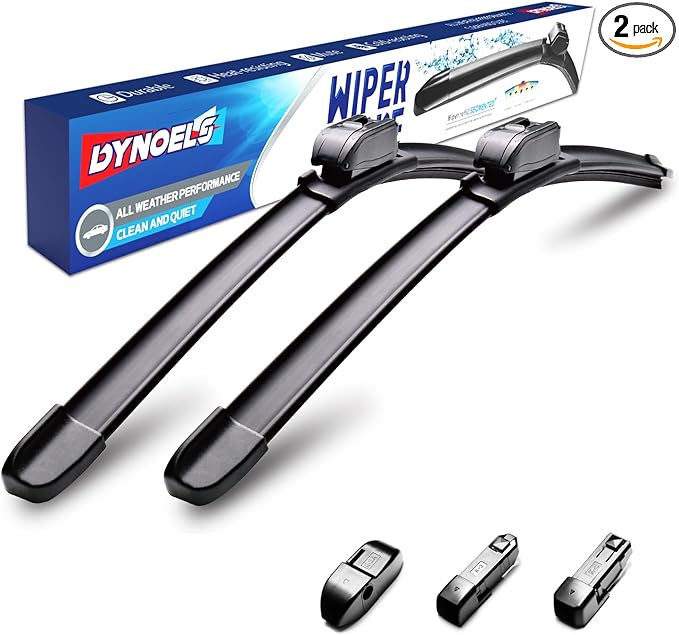 Wiper Blades, Windshield Wipers, 26'' + 19'' Wiper Blades for Nissan Quest 2011-2017, Subaru Legacy 2010-2014, Toyota Prius 2010-2015 All-season Automotive Replacement Windshield Wiper Blades