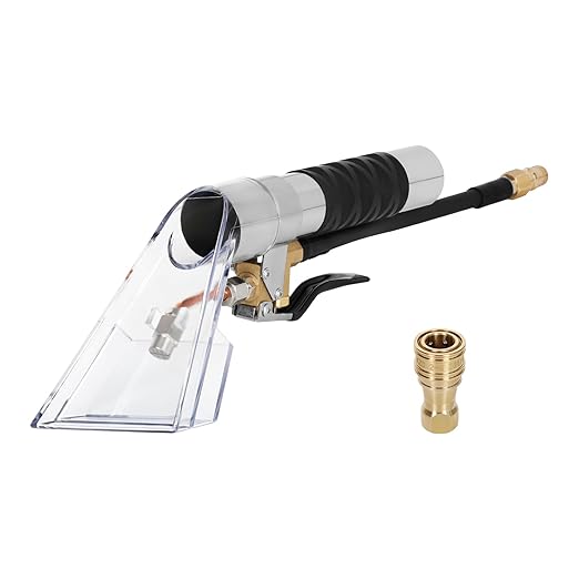Upgrade Your Cleaning Toolkit with This Carpet Extractor Wand Featuring a 1/4" Quick Disconnect Coupler Valve—Compatible with Shop Vac, Mytee, and Most Upholstery Vacuum Extractors