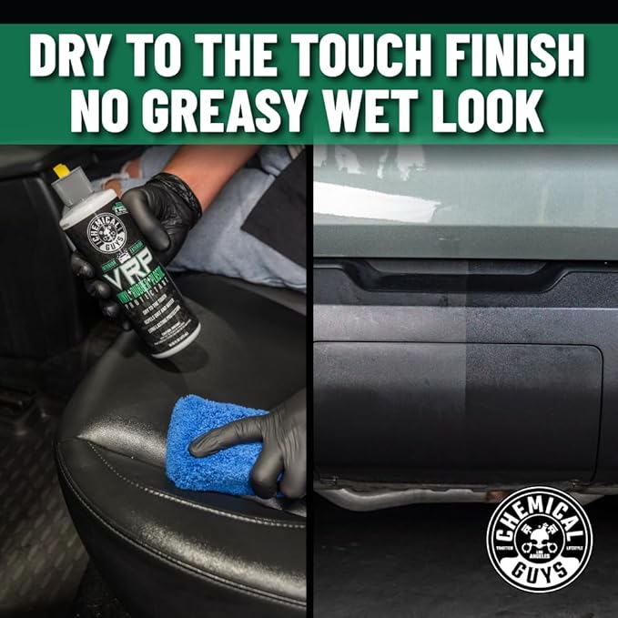 Chemical Guys VRP, New Car Scent - Vinyl, Rubber and Plastic Protectant, Super Shine Dressing for Tires, Trim and More, Safe for Cars, Trucks, SUVs, & More (32 Fl oz) - TVD12132
