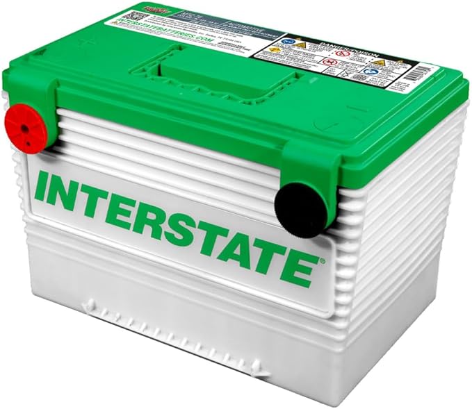 Interstate Batteries Automotive Battery 12V 62Ah 800CCA (MTZ-78) Automobile SLI AGM Starting Replacement Battery (Group Size 78) Cars, SUVs, Sedans, Trucks