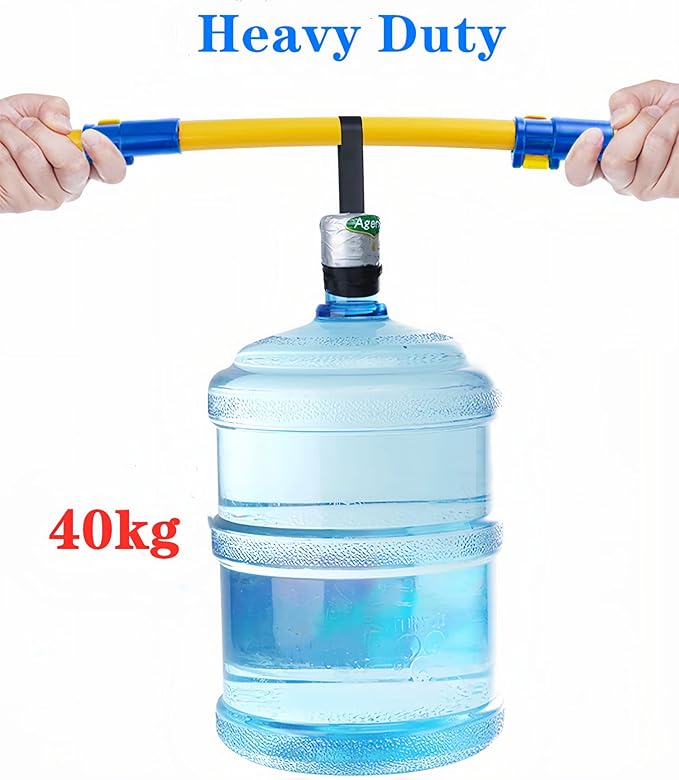 Upgrade Car Wash Brush with Long Handle,Car Wash Brush Car Cleaning Brush Kit Car Wash Mop Car Wash Brush with Hose Attachment Car Washing Brush with Scratch-Free Replacement Head(Blue