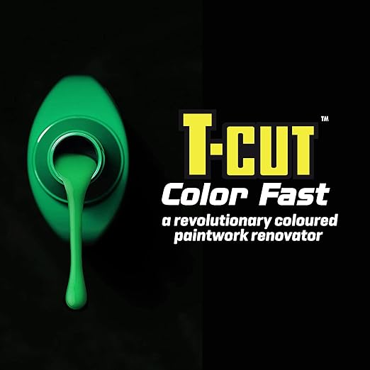 T-Cut Dark Green Scratch Remover Color Fast Paintwork Restorer Car Polish, 13 Colors Available, 17 Fl Oz