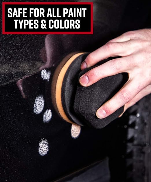 Adam's Polishes Car Scratch & Swirl Remover Hand Correction System | Remove & Restore Paint Transfer, Minor Imperfections, & Oxidation | Paired with Orange Compound Correction Pad Applicator (12oz)