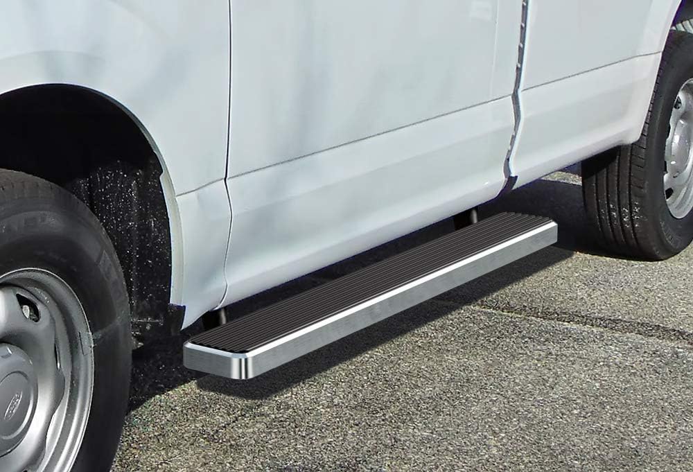 APS Running Boards 6 inches Compatible with Ford F150 2015-2025 Regular Cab & F-250 F-350 Super Duty 2017-2025 304 Stainless Steel (Nerf Bars Side Steps Side Bars)