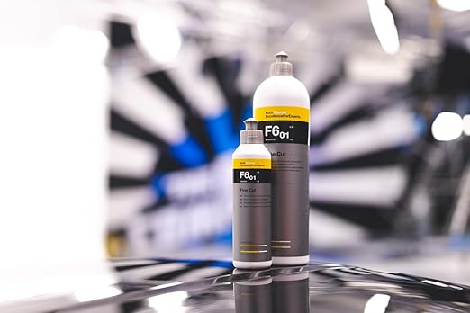 KOCHCHEMIE Fine Cut Polishing Compound - Silicone-Oil-Free; Designed for All Paint Types; for Removing Medium to Heavy Defects, Scratches, and Sanding Marks Up to 2500 Grade (250 milliliters)