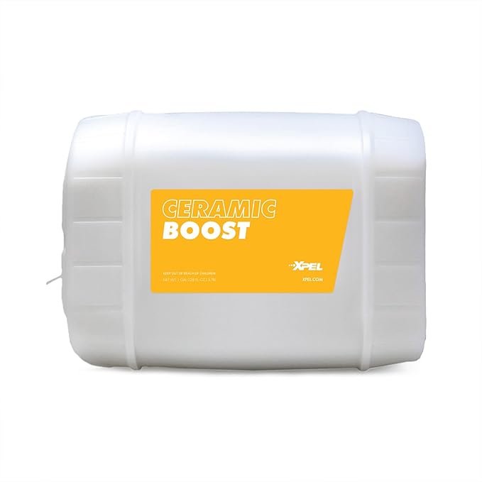 XPEL Ceramic Boost Spray Coating, 5 Gallon - Silicon Dioxide Car Detailing Spray, Beads and Repels Water, Dust, Lint, and Protects Against Debris - Safe for Cars, Trucks, Motorcycles, RV's & More