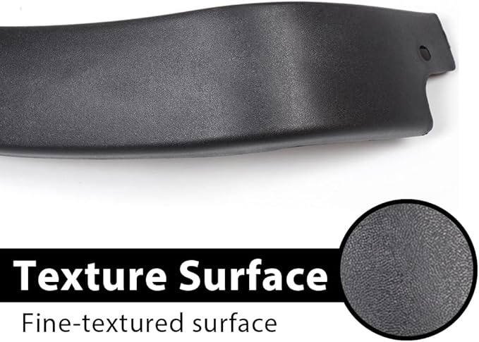 4PCS Fender Flares Fit Ford F150 Style Side Models with 5'5", 6'5", 8' Beds 2004-2008/2006-2008 Lincoln Mark LT with 5'5", 6'5" Beds Wheel Trim Accessories Textured 5L3Z16005BA