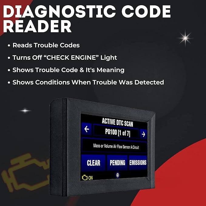 ScanGauge 3 All New Touch Screen OBD2 Code Reader, Digital Gauges & Trip Computer with WiFi Updates SG3