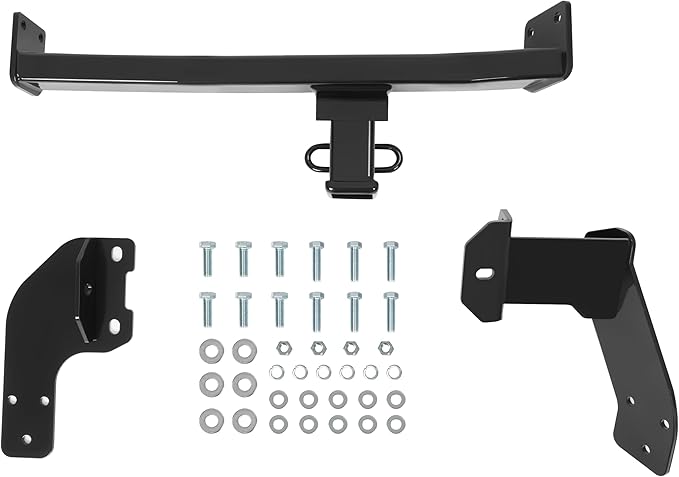 KUAFU Class 3 Trailer Hitch 2" Hitch Receiver Compatible with 2022-2025 Hyundai Santa Cruz Black Towing Hitch
