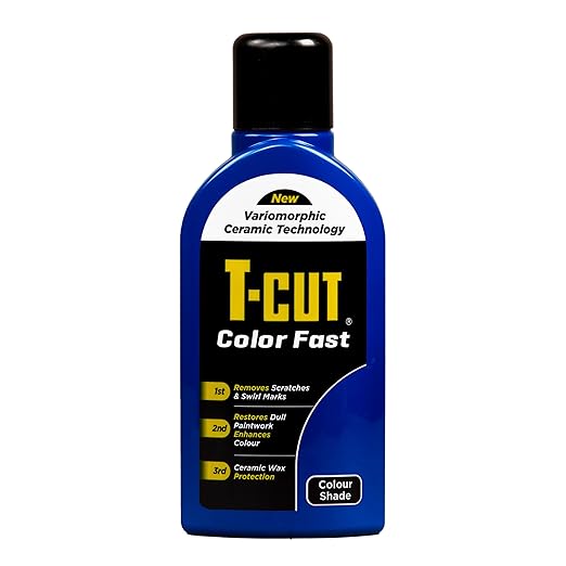 T-Cut Dark Blue Scratch Remover Color Fast Paintwork Restorer Car Polish - 17 Fl Oz 13 Colours Available