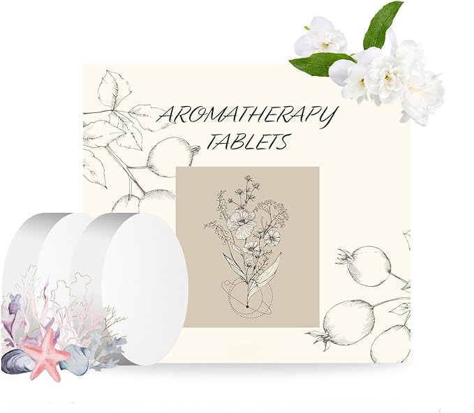 12Pcs Scented Tablets – Subtle Scent (Lavender + Jasmine)