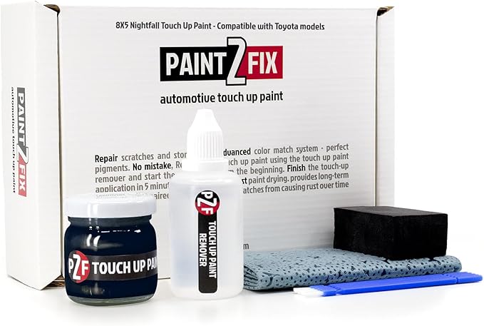 8X5 Nightfall | Deep Blue Touch-Up Paint Kit for Scratches and Chips - Compatible with Toyota Models