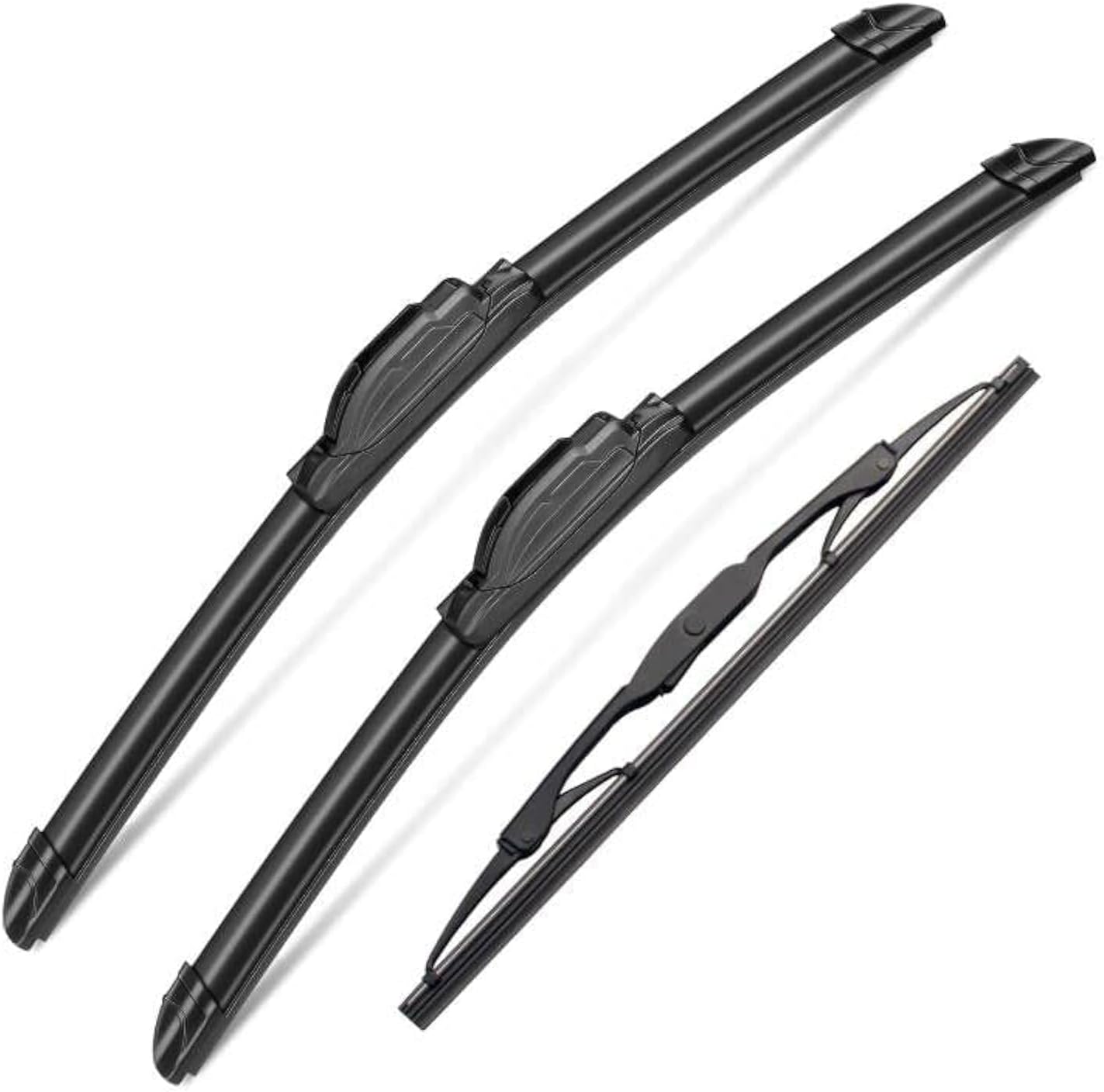 3Pcs Windshield Wiper Blades for Honda CR-V CRV 2012 2013 2014 2015 2016, Original Equipment Automotive Replacement Windshield Wiper Blades for My Car- 26"/16"/13T" (Pack of 3) J- HOOK