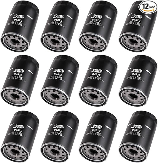 Doc's Diesel Oil Filter 12-Pack D4872-12 | Compatible with Ford 7.3L Powerstroke 1994-2003 | Replaces FL1995