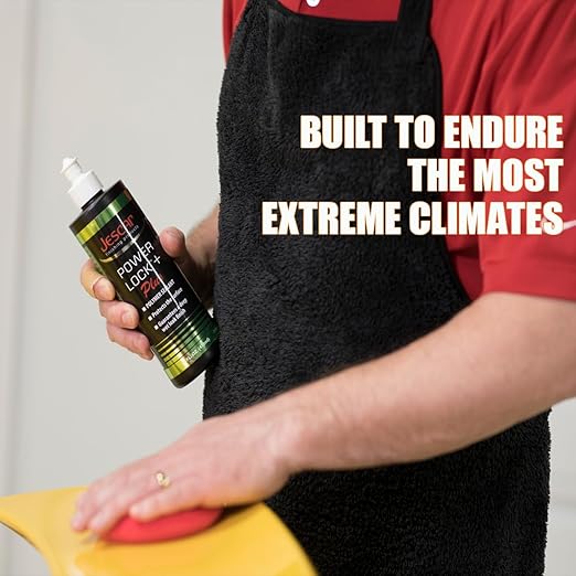 Jescar Power Lock Plus Polymer Sealant - 32oz - Durable High-Gloss Paint Sealant for Long-Lasting Protection – Easy Application, Safe for All Paint Types, Easy to Apply, Hand or Machine Application