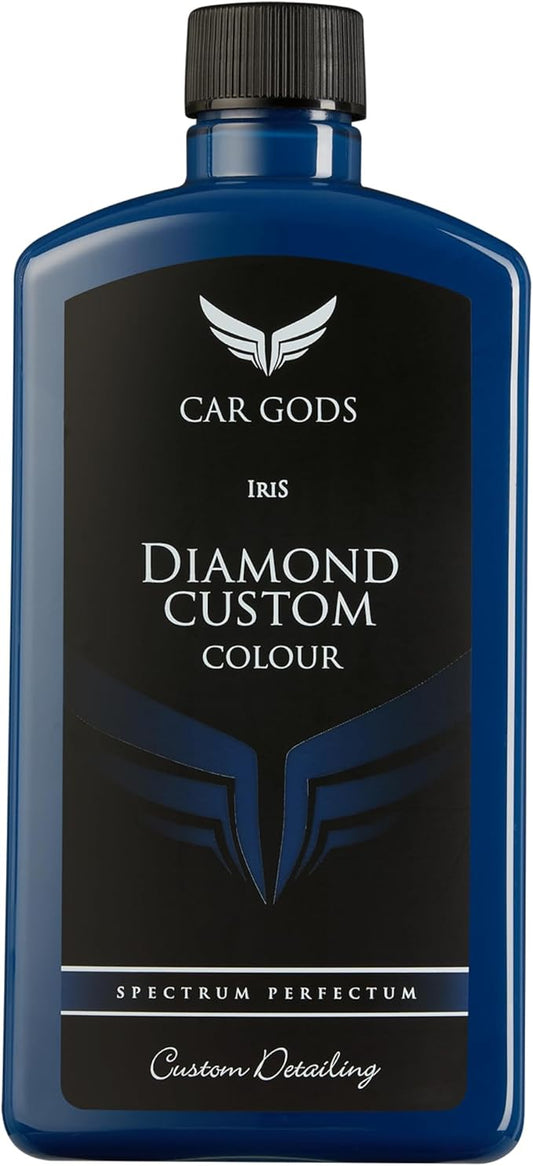 Car Gods Diamond Custom Color Dark Blue 17 fl oz – 3-in-1 Polish to Restore Faded Dark Blue Paintwork