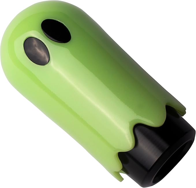 Glow Ghost Shift Knob -Night Glow Design Gear-Shift-knobs Universal Gear Knob / 3 Adapters (M8x1.25/M10x1.5/M12x1.25) Cool Automotive Car Accessories Gift for Man