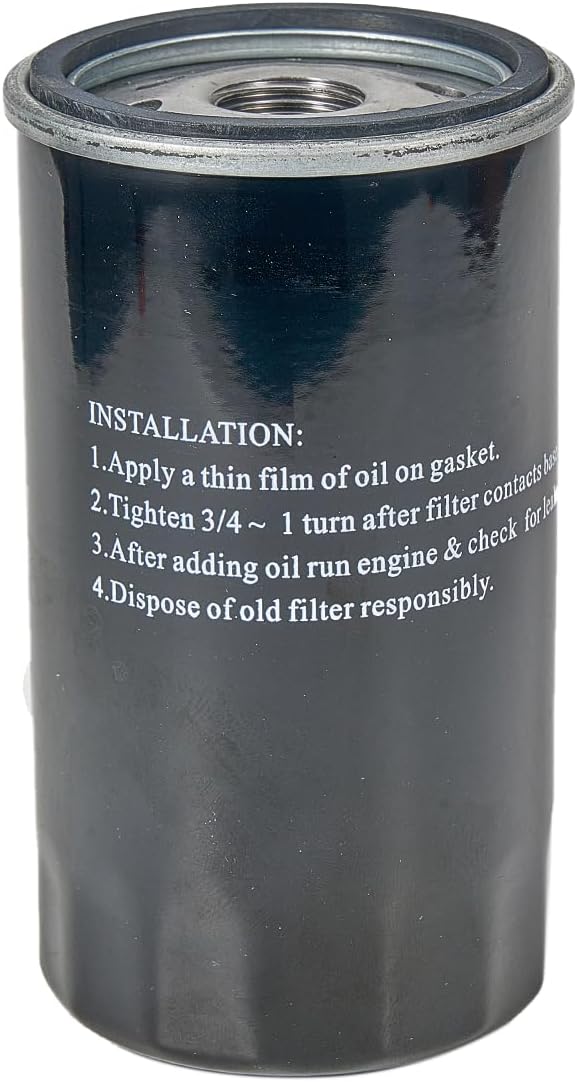 2Pack 122-0836 Oil Filter & 420-0577 122-0836 Oil Filter Wrench Kit Fits for RV QG 5500/7000 Series HGJAA HGJAB HGJAC Spin-on Replaces 01220836 B7238 PH2875 PH10027