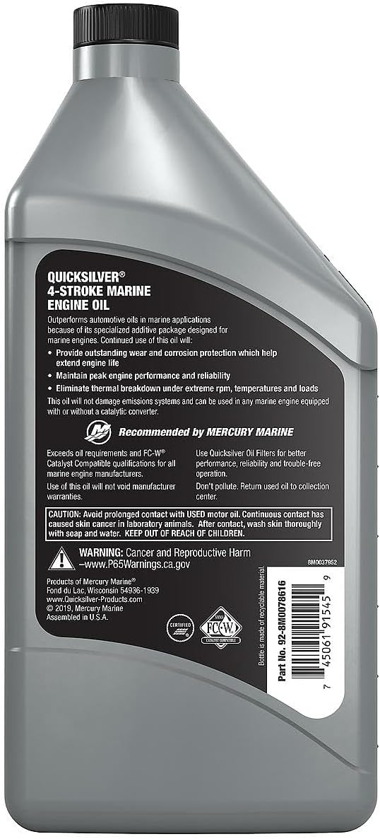 Quicksilver 10W-30 Marine Engine Oil