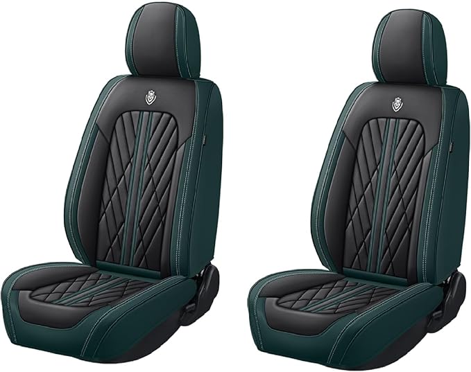 Universal Fit Waterproof Breathable Nappa Leather Automotive Vehicle Car Seat Covers Set Cushion Protector for Sedan SUV