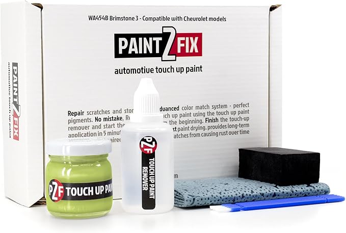 WA454B Brimstone 3 Touch-Up Paint Kit for Scratches and Chips - Compatible with Chevrolet Models