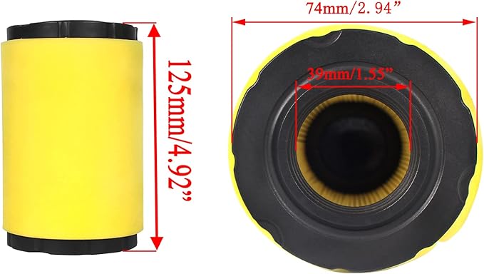 Z335E Z345R Air Filter Oil Filter Tune Up Kit for John Deer Z355E Z345M Z355R Z225 Z355E E120 Z235 Z335 Z345 Z355 LT150 46’’ 48’’ Mower w/ 17.5hp 19.5hp 20hp 21hp Engine