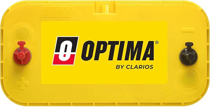 OPTIMA Batteries High Performance D31T YellowTop Dual Purpose Sealed AGM Car, Truck And SUV Battery, 900 CCA, Maintenance Free, Versitile Mounting