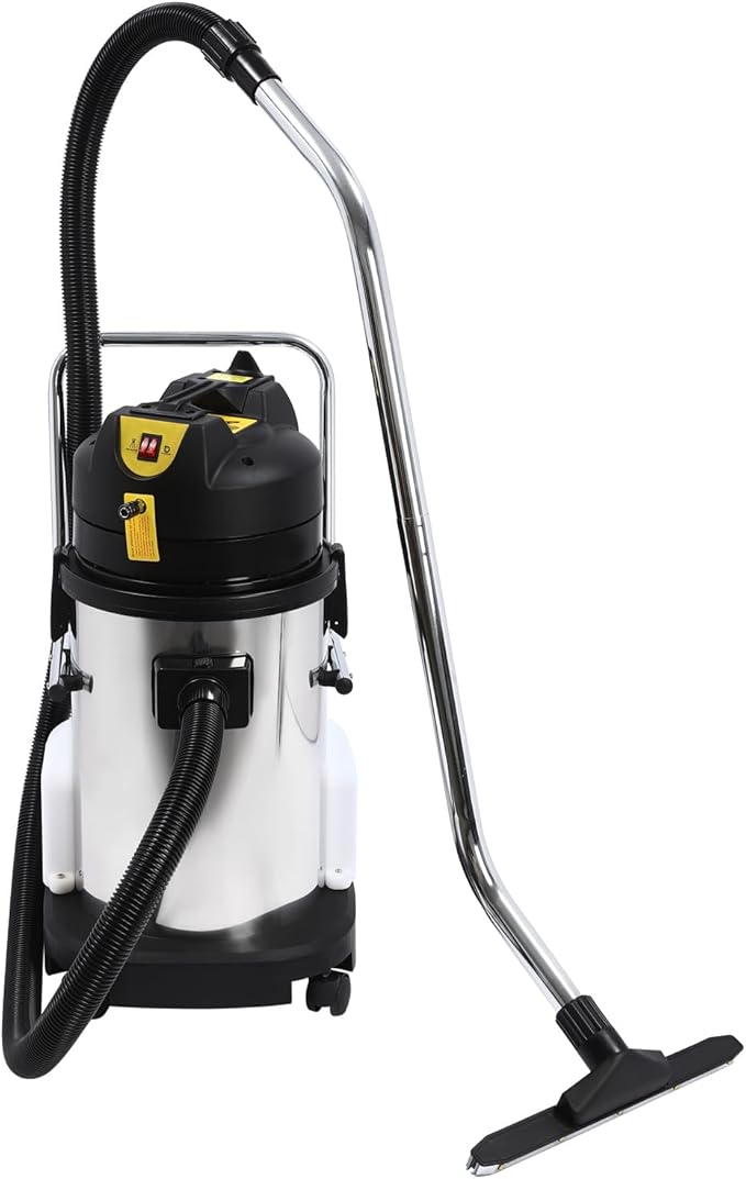 1000W 30L/7.93Gal Commercial Carpet Cleaning Machine, 3 in 1 Professional Extractor Upholstery Wet Dry Vacuum Cleaner, Portable Spot Cleaner for Hotels, Offices