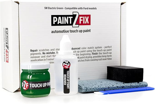 SW Electric Green Touch-Up Paint Kit for Scratches and Chips - Compatible with Ford Models
