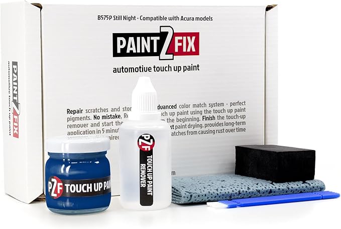 B575P Still Night | Still Night Blue Touch-Up Paint Kit for Scratches and Chips - Compatible with Acura Models