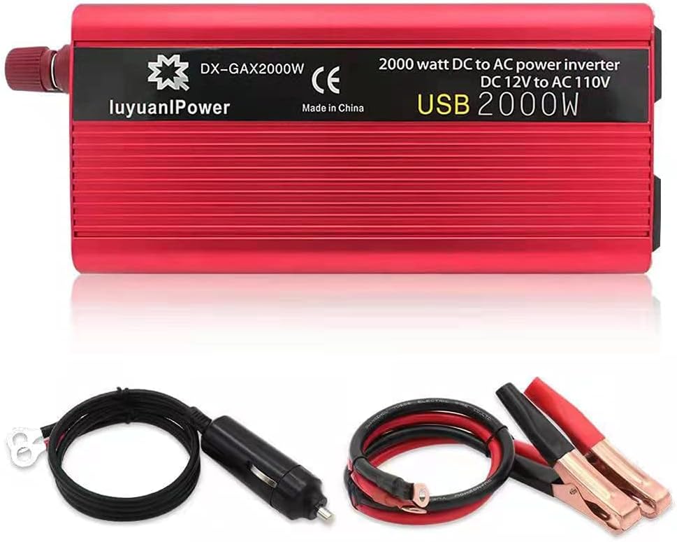 1500w Power Inverters Car Inverter 12v to 110v 12v Power Inverter 700W/1500W (Peak)