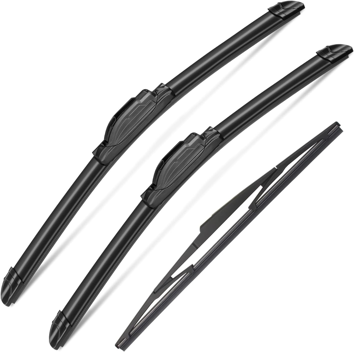3Pcs Mazda CX5 Windshield Wipers for Mazda CX-5 2013 2014 2015 2016, Original Equipment Automotive Replacement Windshield Wiper Blades- 24"/18"/14" (Pack of 3) J- HOOK