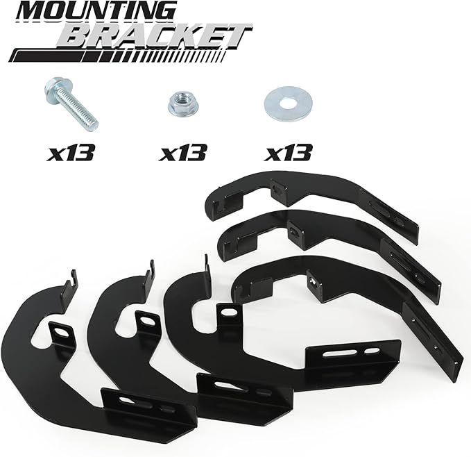 M-Auto 6.75" Running Boards Side Step Bars Compatible with 2019-2025 Chevy Silverado GMC Sierra 1500 2500HD 3500HD Crew Cab, Stainless Steel Side Step Nerf Bars, Polished Chrome