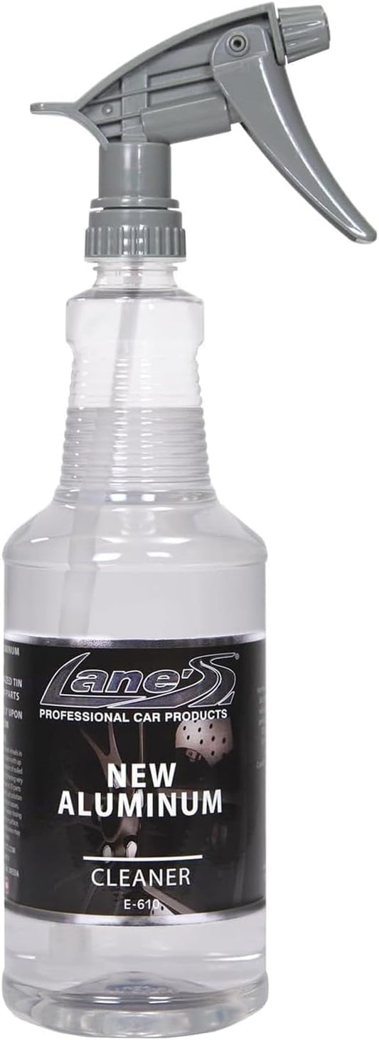 LANE'S New Aluminum Car Wheel Cleaner | Acid Rim Cleaner and Brightener | Brake Dust, Oxidation & Rust Remover for Motorcycles, Cars, Trucks | Shines & Eliminates Hard Scrubbing | 32oz