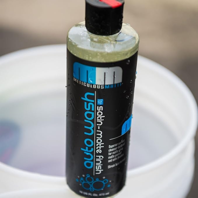 Chemical Guys CWS_995 Meticulous Matte Car Wash Soap (For Foam Cannons, Foam Guns or Bucket Washes) Safe for Satin & Matte Finish Paint, 128 fl oz (1 Gallon), Fruity Bubble Gum Scent