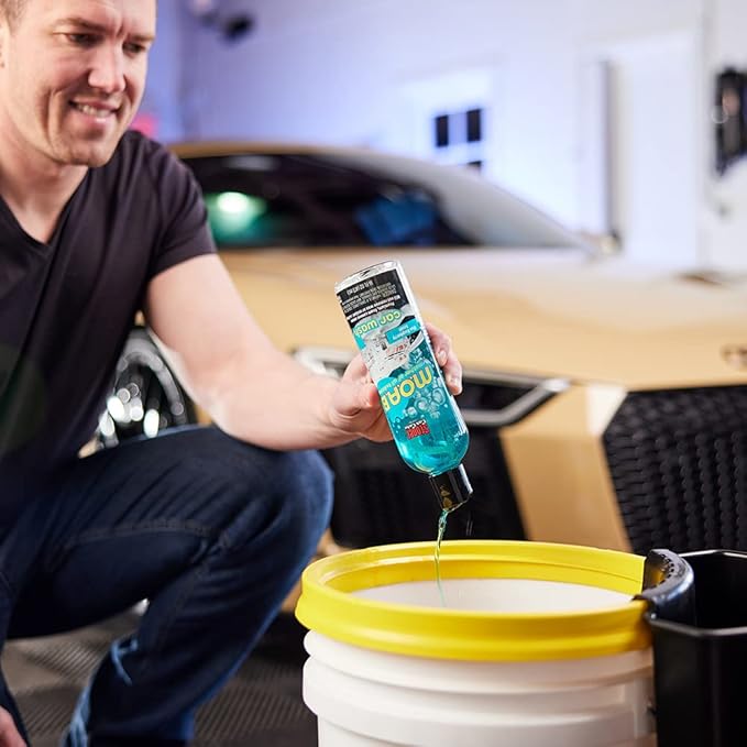 Stoner Car Care 91603-6PK 16-Ounce Mother Of All Bubbles M.O.A.B. High Foaming Car Wash For Foam Cannons, Foam Guns, Bucket Washes Safe on Car Wax and Sealant Coatings, Blue Raspberry Scent, Pack of 6