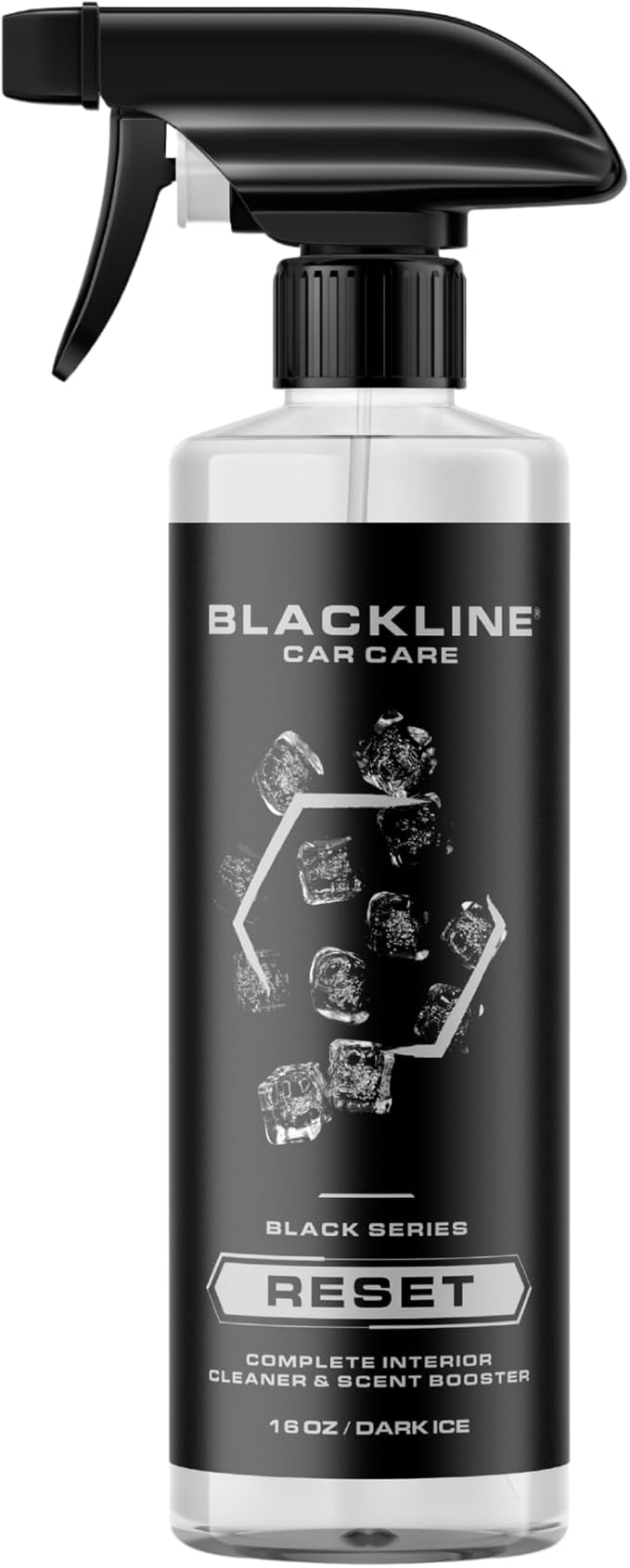 Blackline Luxury Scented Interior Cleaner Reset Deep Cleans & Deodorizes All Surfaces, pH-Neutral High-Foam Formula, Long-Lasting Premium Fragrance for Car