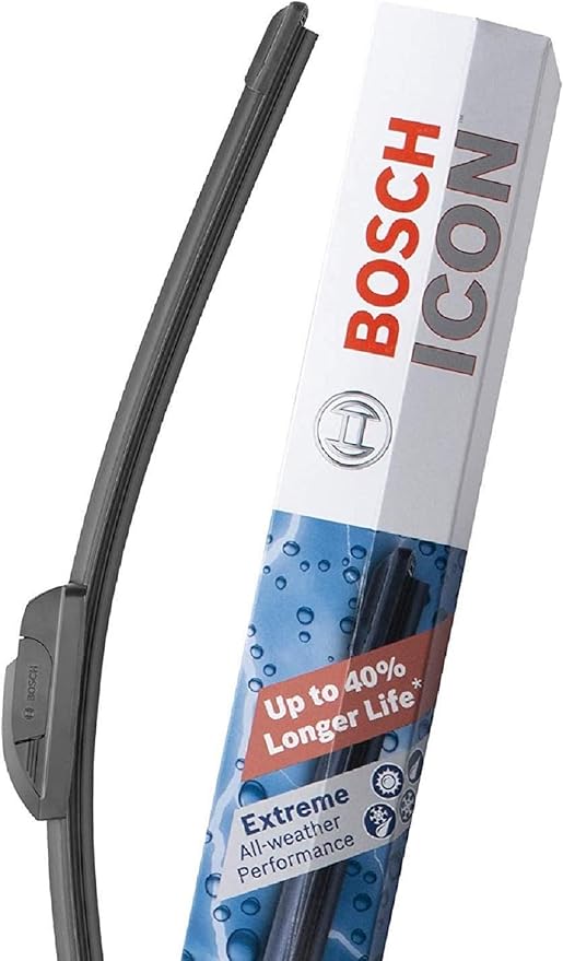 BOSCH 26A19A ICON Beam Wiper Blades - Driver and Passenger Side - Set of 2 Blades (26A & 19A)