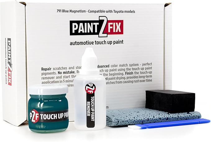 791 Blue Magnetism | Spirited Aqua Touch-Up Paint Kit for Scratches and Chips - Compatible with Toyota Models
