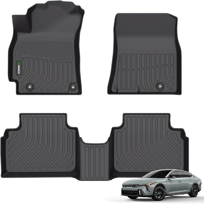ANBINGO®-Floor Mats for Kia K4 2025 LX LXS EX GT-Line/GT-Line Turbo,Car Mats for Kia K4 All Weather Floor Liner Accessories 2025