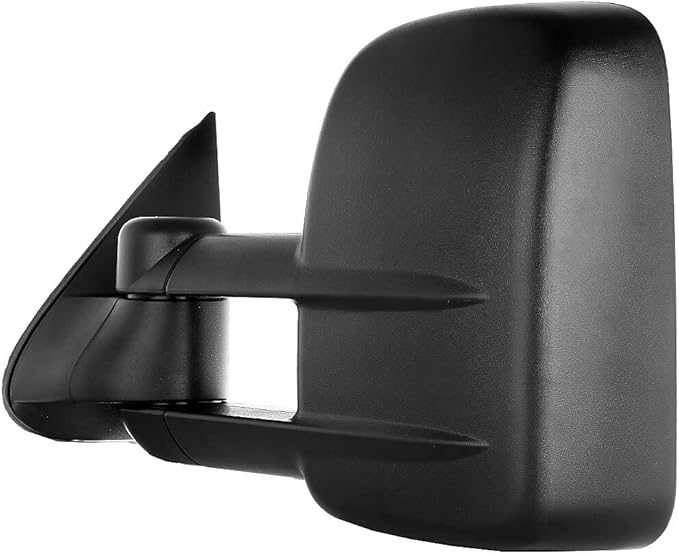 ECCPP Towing Mirrors With 1999-2007 For Chevy/For GMC Silverado/Sierra 1500 2500HD 3500HD Manual Adjusted No Heated No Signal Manual Telescoping Folding Pickup Truck Mirrors
