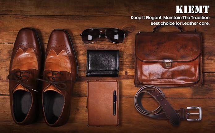 Premium Mink Oil Leather Conditioner & Cleaner - All-in-One Leather Care Kit for Boots, Shoes, Sofas, and More!