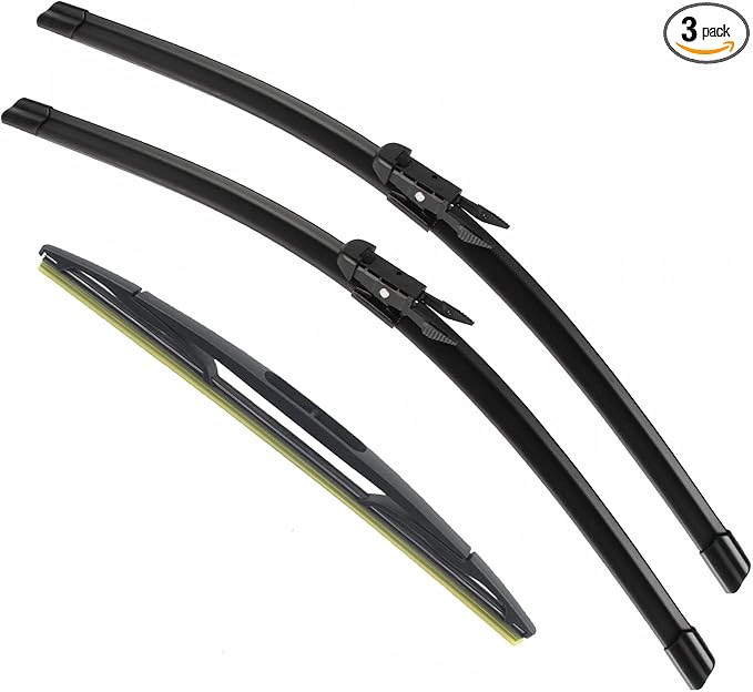 Windshield Wiper Blades (pack of 3pcs) Original Equipment Replacement for 2012-2017 Buick Enclave 24" + 21" Front Windscreen Wiper and 12" Rear Wiper Blade