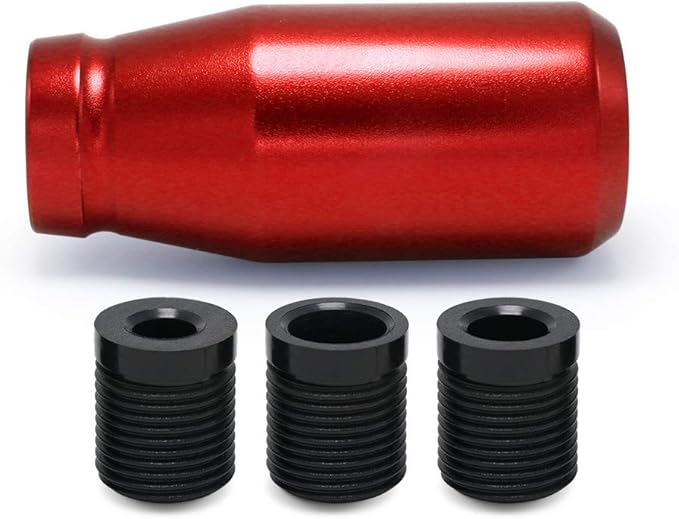 Gear Shift Knobs Racing JDM Type-R Style 5 Speed Manual Universal Fit Compatible with Mazda Tacoma STi Nismo 2004 Honda Accord Subaru