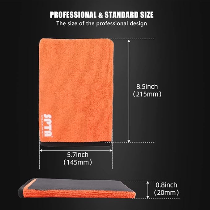 CHMLG02 Fine Grade Clay Bar Mitt - Auto Detailing Clay Eraser for Car Paint, Glass, Wheels & More