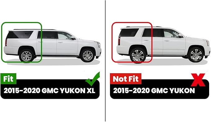 LASFIT Floor Mats & Cargo Liner with Backrest Mat 2015-2020(Only 7 Seat) for Chevy Suburban & GMC Yukon XL(Only Yukon XL, Not Fit Yukon), All Weather TPE Custom Fit Car Floor Liner, Not Fit 8/9 Seats