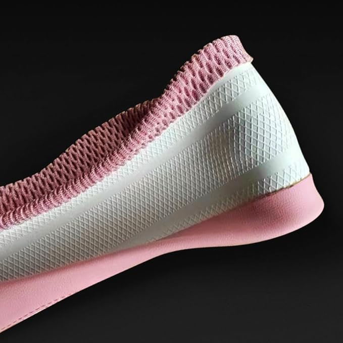 LKWLIKEI Car Steering Wheel Cover, Universal 15 inch, The Latest Microfiber Leather Breathable Technology Fabric, Non-Slip, Comfortable, Warm in Winter and Cool in Summer,Pink