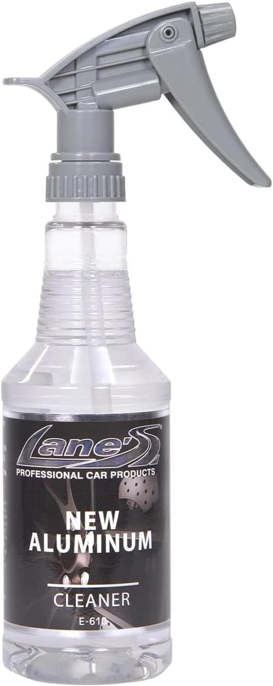 LANE'S New Aluminum Car Wheel Cleaner | Acid Rim Cleaner and Brightener | Brake Dust, Oxidation & Rust Remover for Motorcycles, Cars, Trucks | Shines & Eliminates Hard Scrubbing | 16oz
