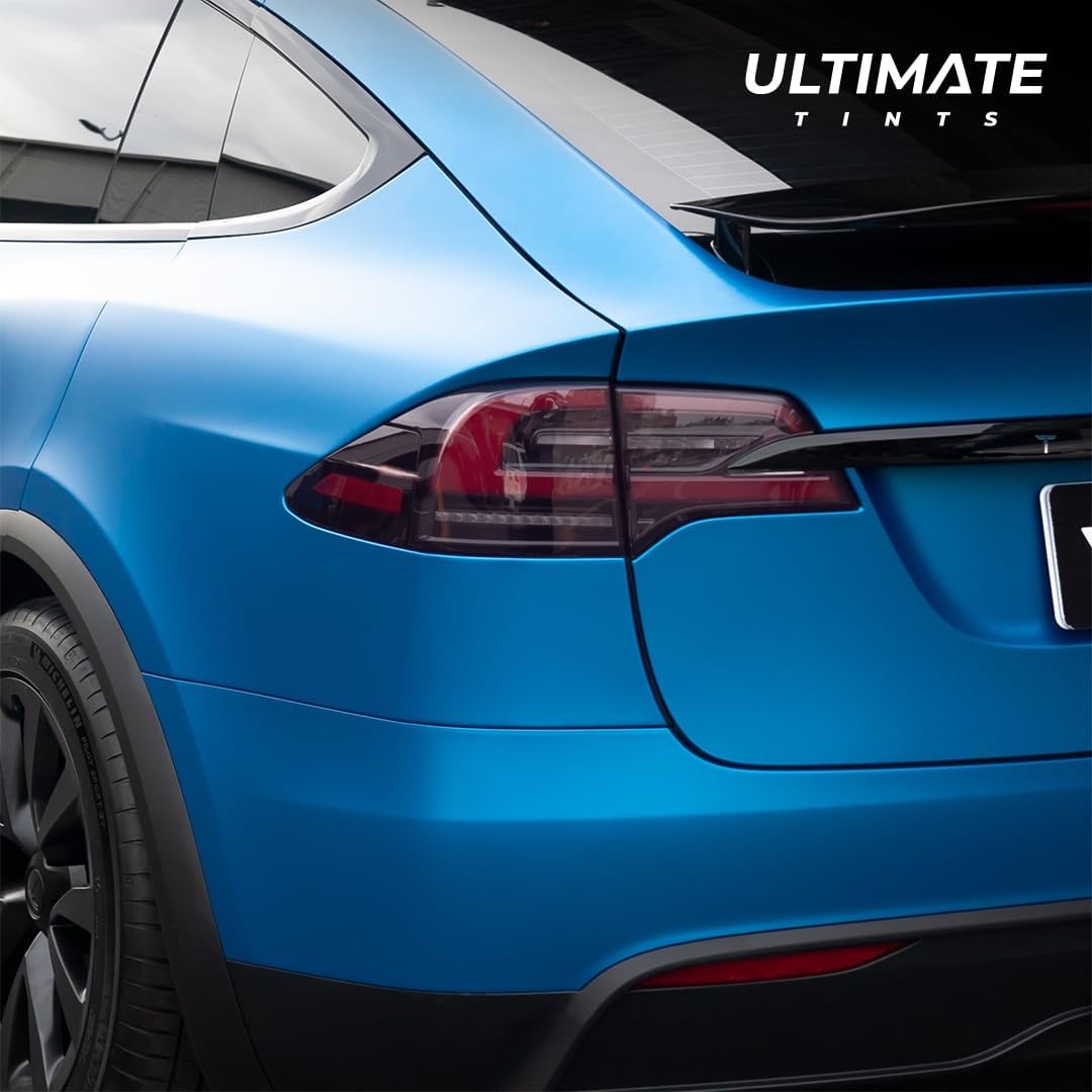 VViViD+ Ultimate Headlight Taillight Tint Vinyl Wrap (12" x 7ft, Light Smoke)