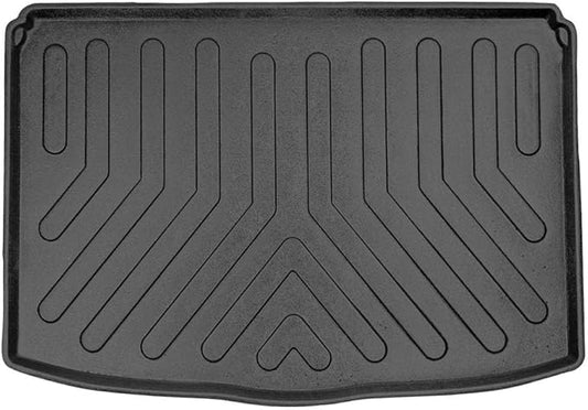 Kia Soul 2020-2026 (Lower Cargo Area) Cargo Liner 3D Custom Fit Heavy Duty All Weather Rubber Car Trunk Liners Waterproof Odorless Non-Slip Soft TPE Cargo Mats (Black) by RizLiner